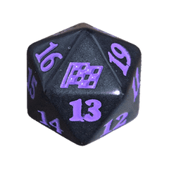 Aetherdrift: D20 Die (Purple)